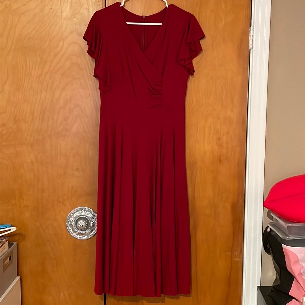 Red dress